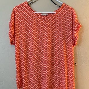 Coral Blouse